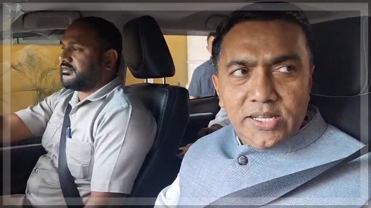 CM Pramod Sawant Dodges Questions on Sudden Transfer of South Goa SP Sunita Sawant