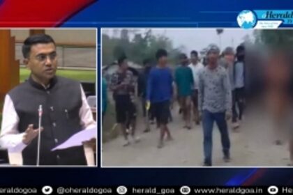 CM SAWANT: Opposition don't need to make big Natak over Manipur Violence in the house, says PM will take action