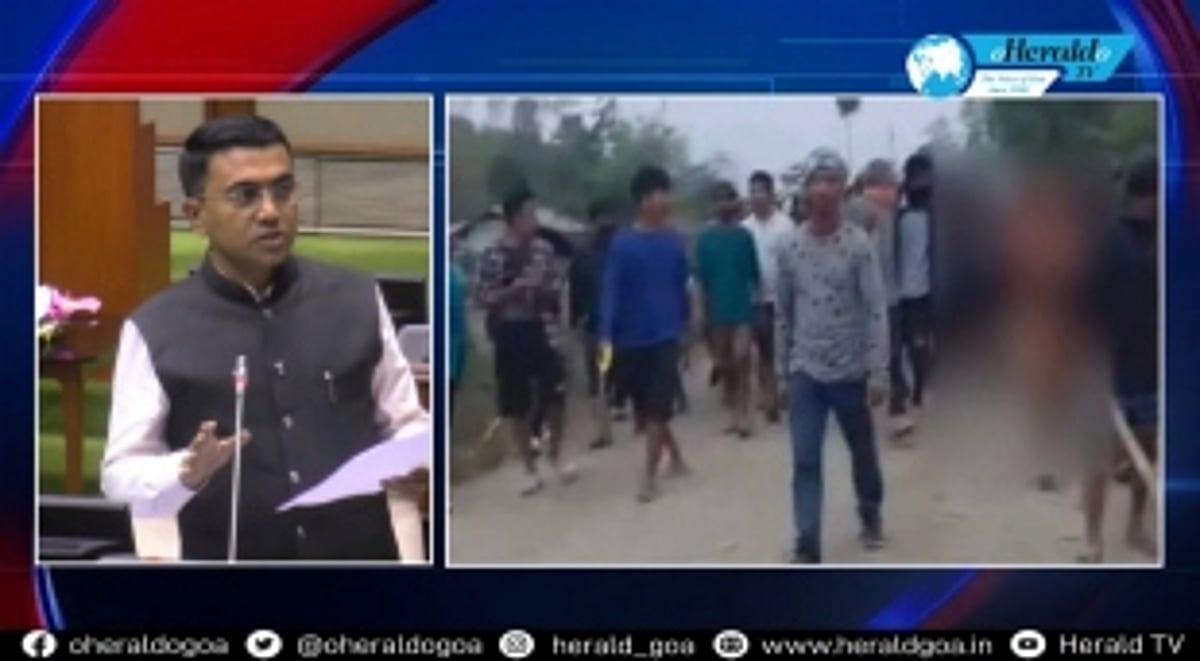 CM SAWANT: Opposition don't need to make big Natak over Manipur Violence in the house, says PM will take action