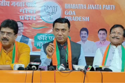 CM Sawant Claims BJP Lead in Goa Lok Sabha Elections