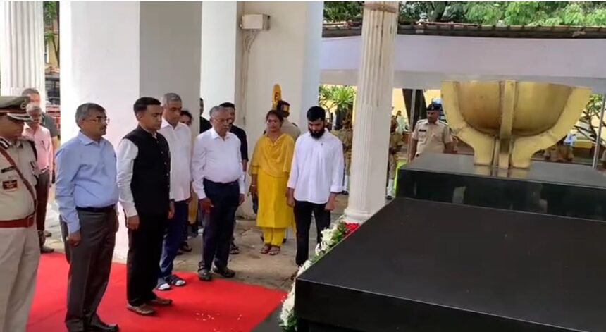 CM Sawant calls TB Cunha 'Goan Father of the Nation' 1 CM Sawant calls TB Cunha 'Goan Father of the Nation'