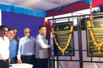 CM Sawant kickstarts rail overbridge, road widening projects for Margao