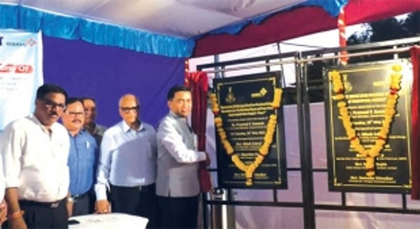 CM Sawant kickstarts rail overbridge, road widening projects for Margao