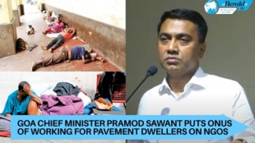 CM Sawant puts onus of working for pavement dwellers on NGOs
