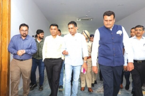 CM, Sports Minister inspect  Dr Shyama Prasad Stadium