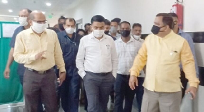 CM assures to solve Chicalim Hospital staff shortage issue 1 CM assures to solve Chicalim Hospital staff shortage issue