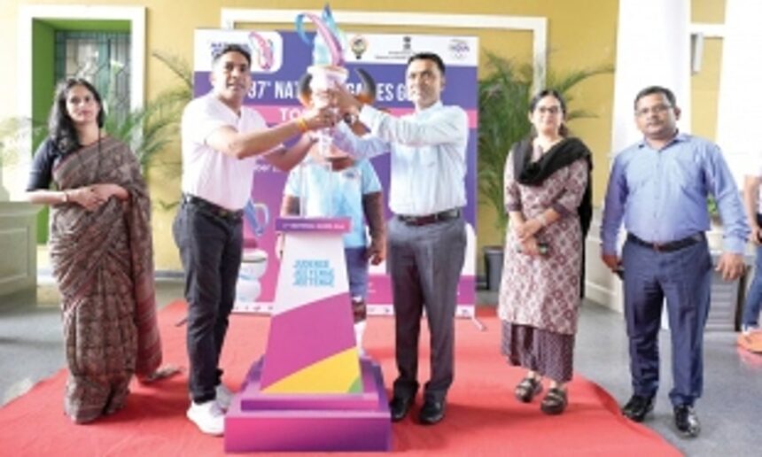 CM inaugurates torch relay for Nat Games