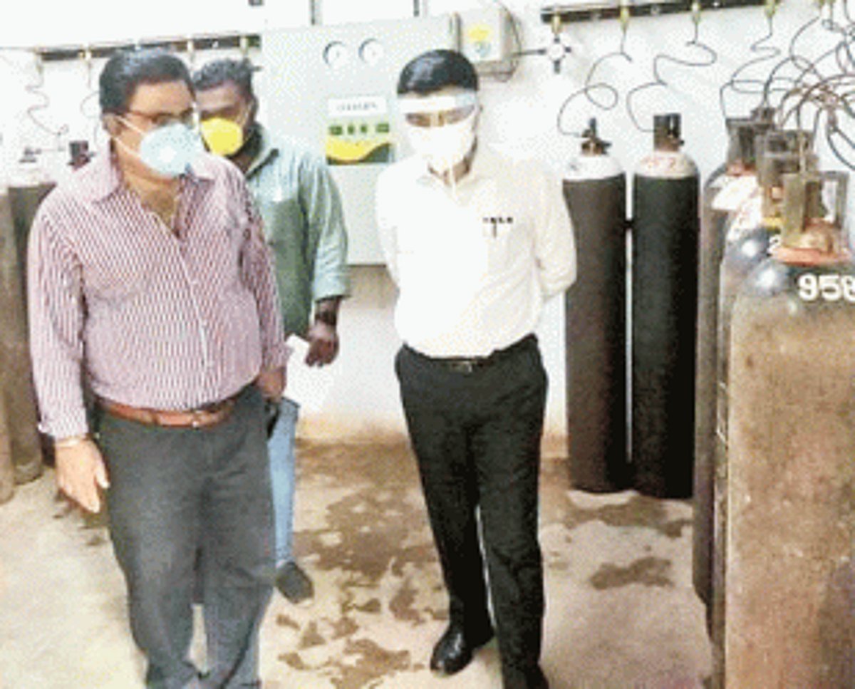 CM takes stock of  COVID facilities at Ponda  Sub-District hospital