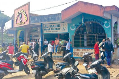 CONTROVERSY BEEFS UP AGAIN:
South Goa erupts in rage