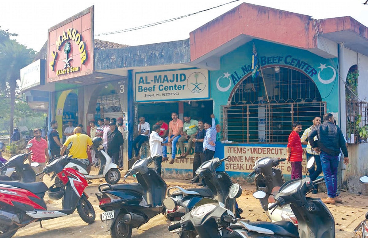 CONTROVERSY BEEFS UP AGAIN:
South Goa erupts in rage
