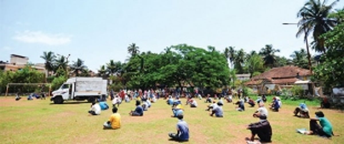 COVID out reach Goa