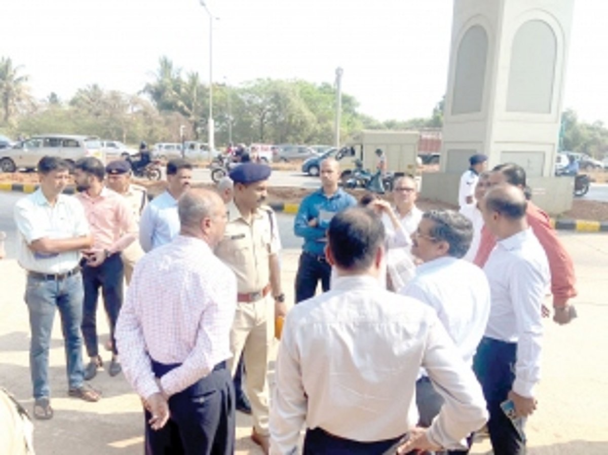 CS, police inspect Smart City  works in view of G20 Summit