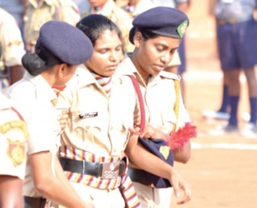 Cadets faint as CM reels of govt feats