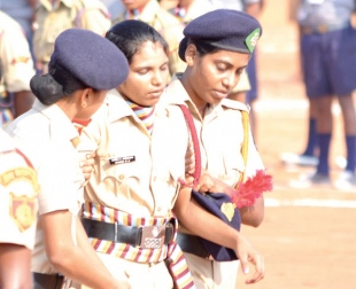 Cadets faint as CM  reels of govt feats