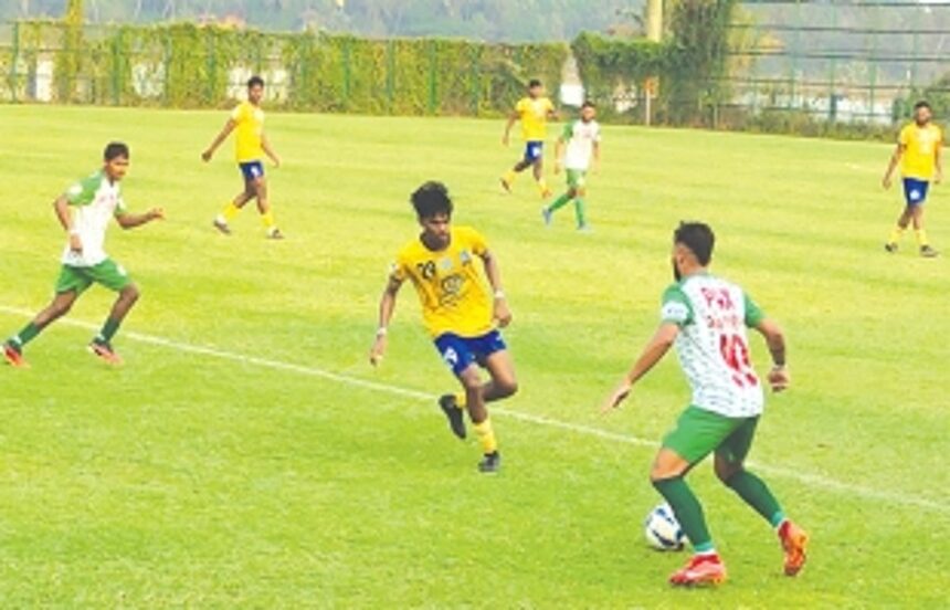 Calangute Assn SC down YBT