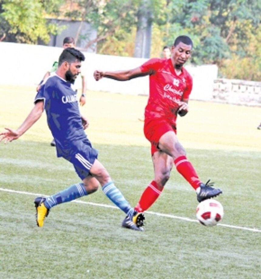 Calangute Assn down Churchill Bros