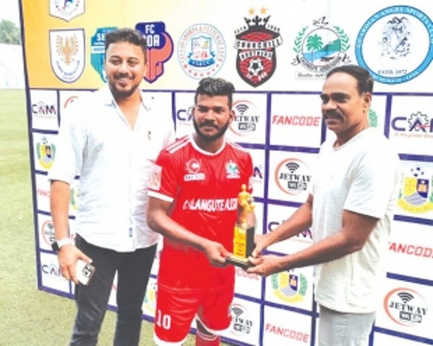 Calangute Assn down Guardian Angel