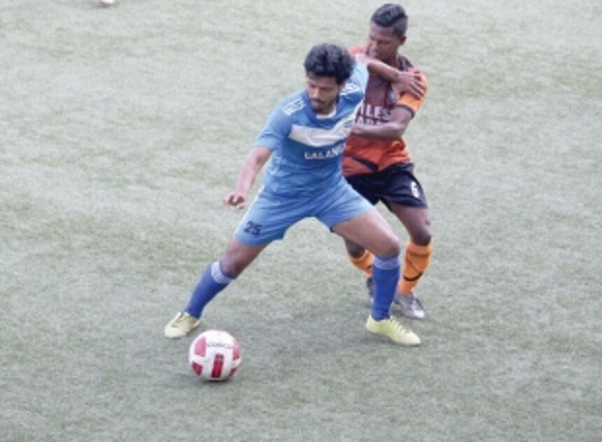 Calangute Assn oust Guardian angel SC 1 Calangute Assn oust Guardian angel SC