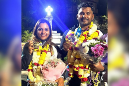 Calangute Celebrates Siblings' Triumph at 37th National Games