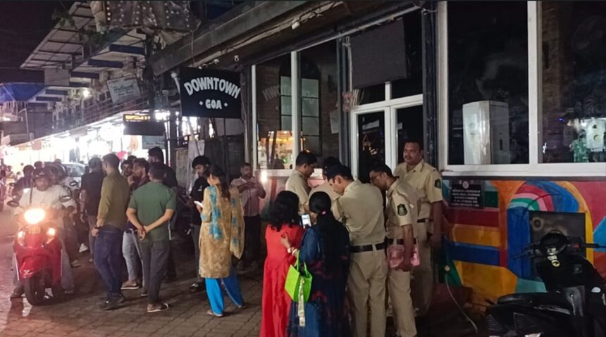 Calangute PI transferred within 24 hours of sealing night club 1 Calangute PI transferred within 24 hours of sealing night club