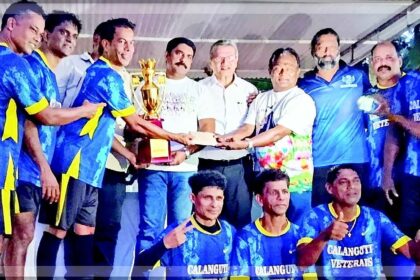 Calangute Veterans Secure Dominant Victory in All Goa 8-a-Side Tournament Final