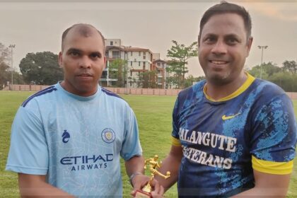 Calangute Veterans Secure Spot in Final with 1-0 Victory Over Murida Veterans at 10th Fatorda Tournament