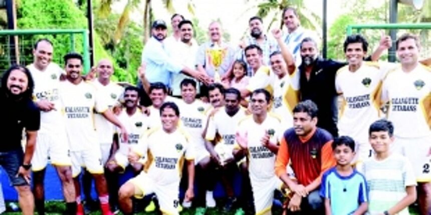 Calangute clinch veterans soccer at Santa Cruz