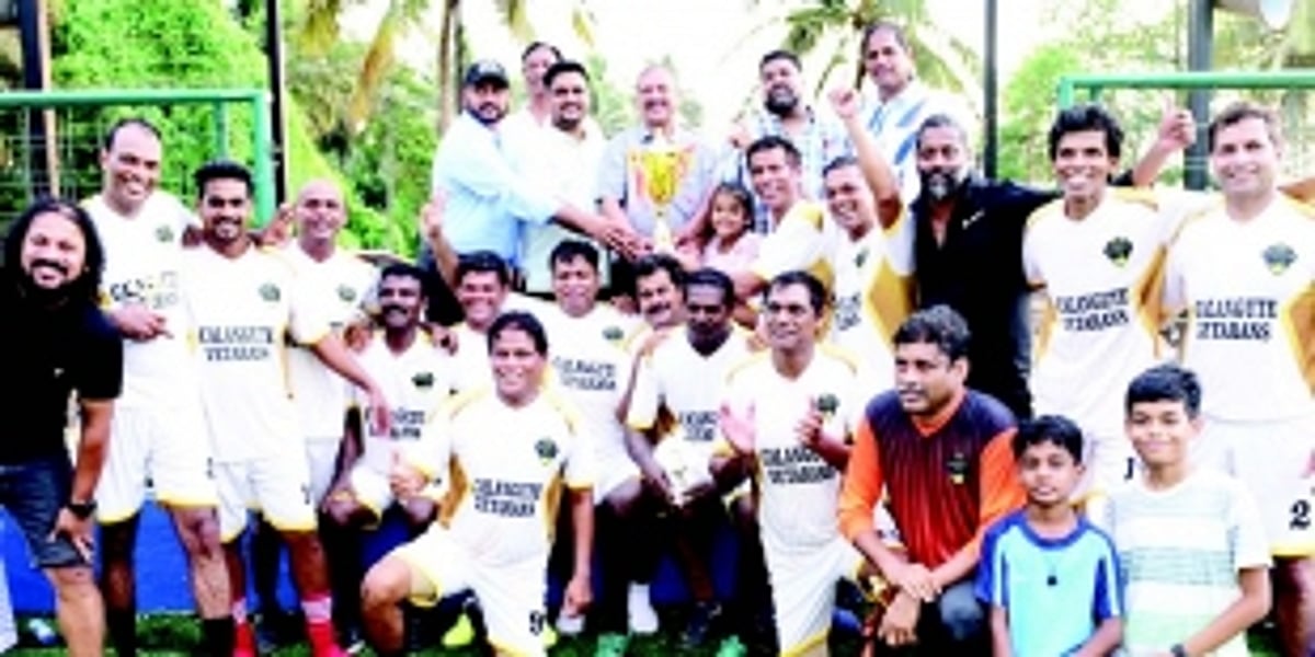 Calangute clinch veterans soccer at Santa Cruz