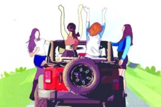 Calangute cops pull up Mumbai engineering students for performing stunts in open jeep