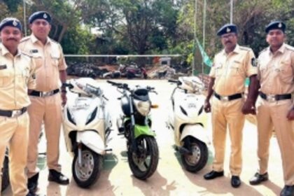 Calangute cops recover three more bikes from Kolhapur