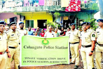 Calangute police hold special tenant verification camps