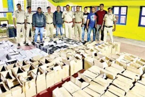 Calangute police seize  184 liquor cartons