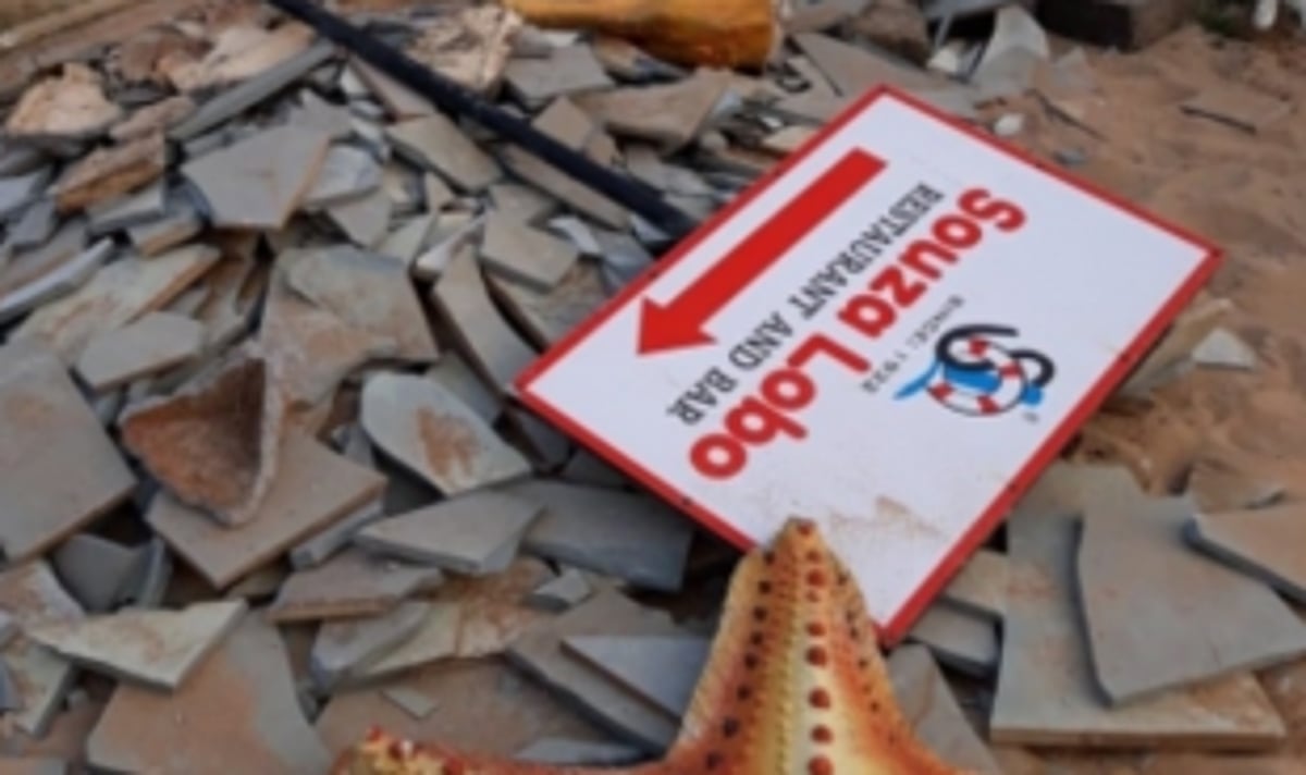 Calangute restaurant property damaged again