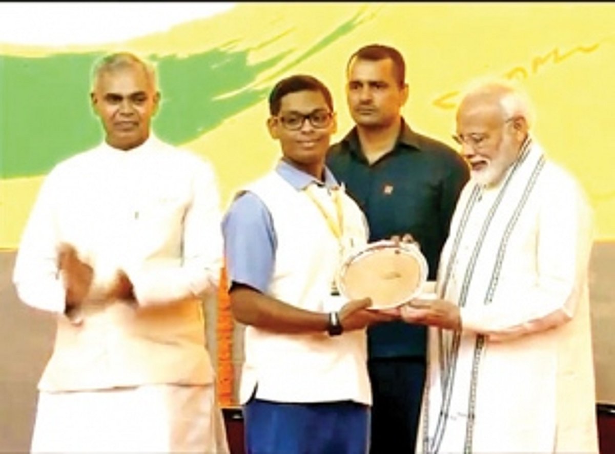 Calangute student pens the best  letter to ‘Bapu’ on ‘swachhata’