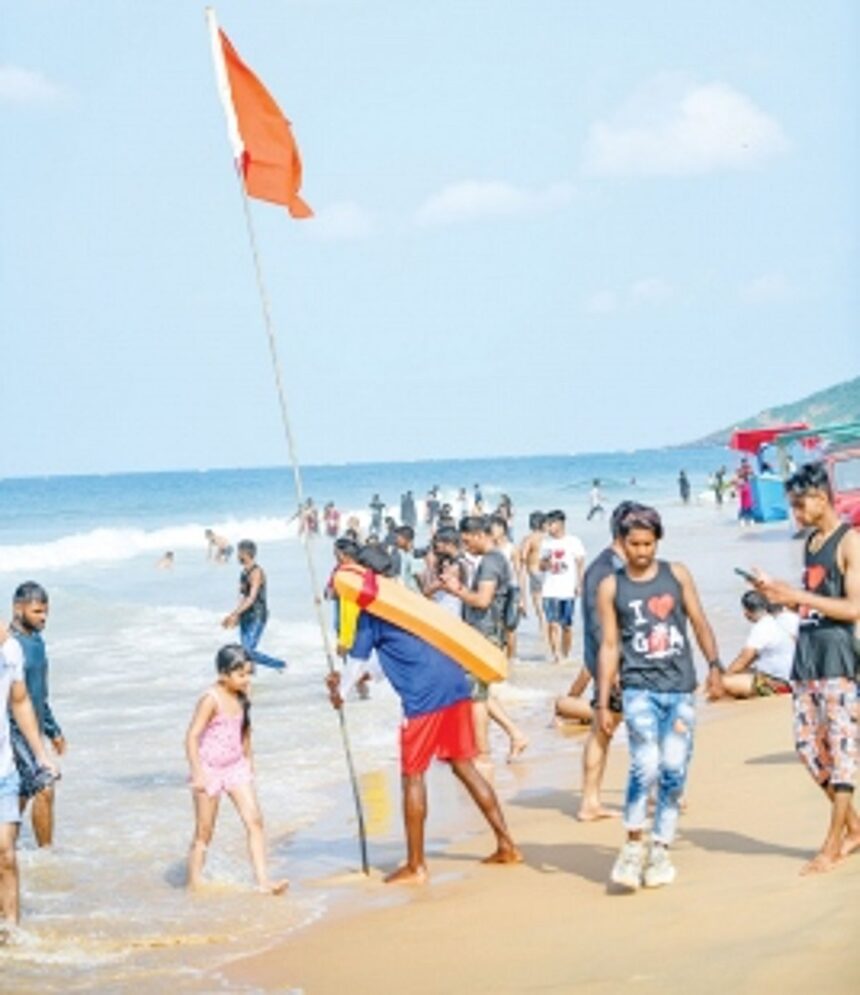 Calangute tops list of beaches with most rescues by lifesavers in one year
