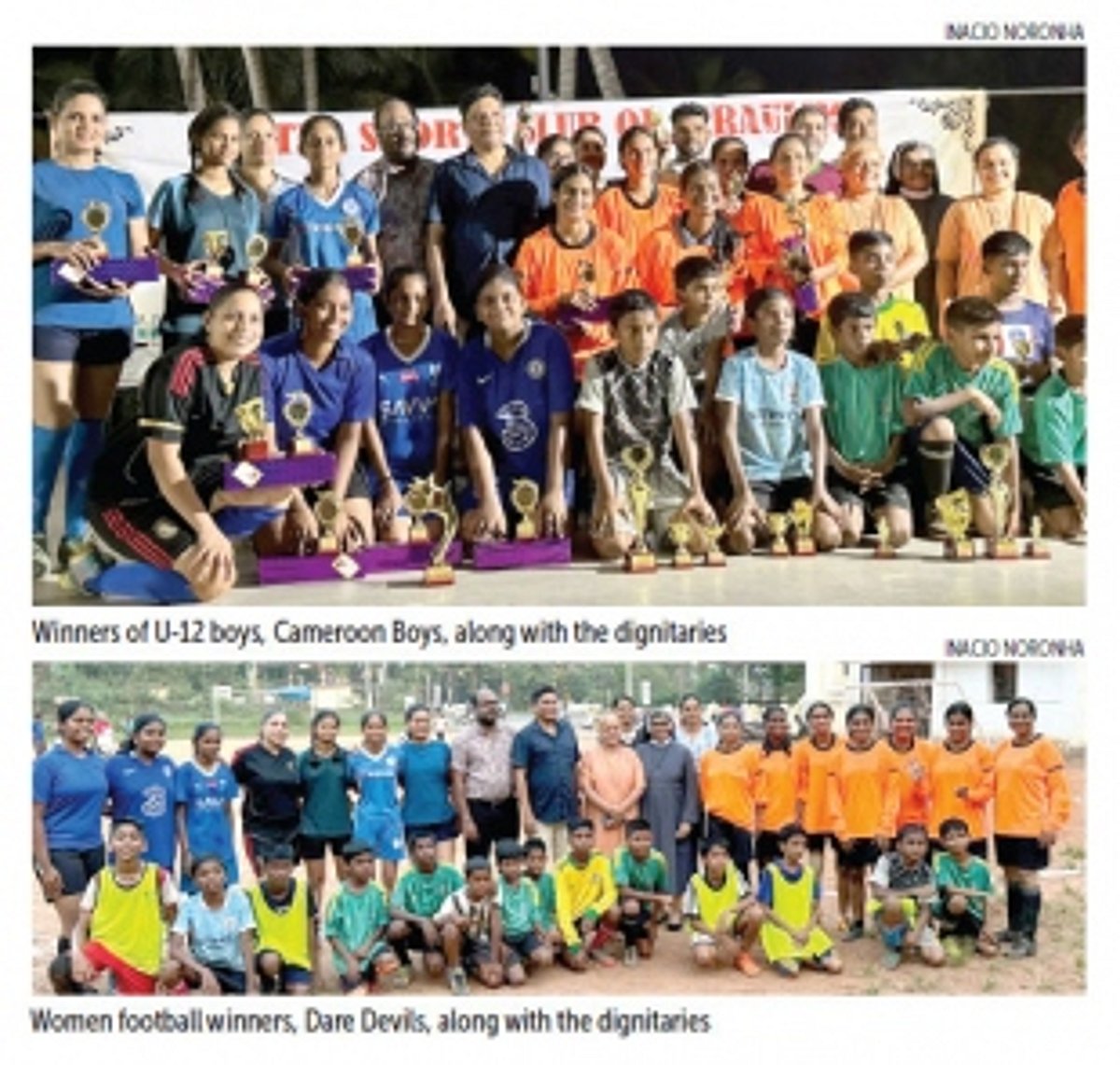 Cameroon Boys, Dare Devils  clinch Inter-Seraulim titles