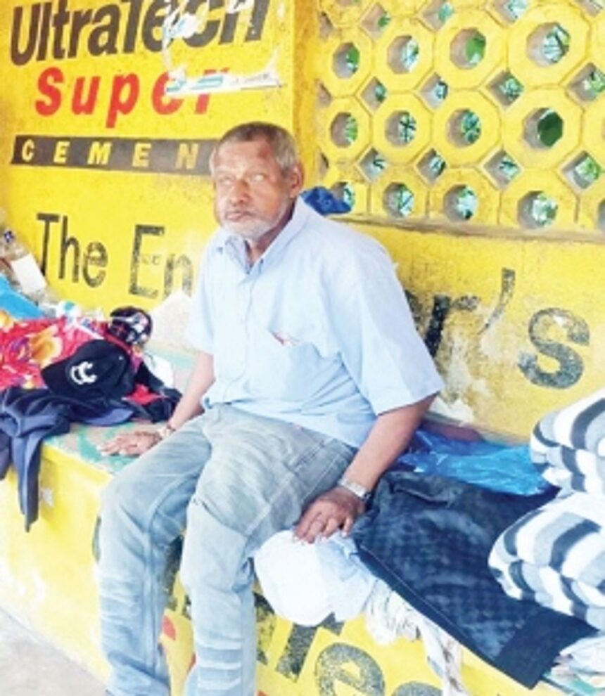 Can you imagine a bus stop being your home for some years, and no one caring about you?