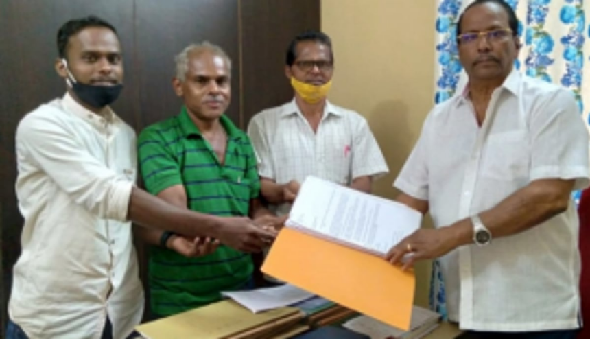 Canacona Kumeri farmers  claim part of forest land