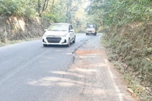 Canacona-Margao National Highway in dire straits