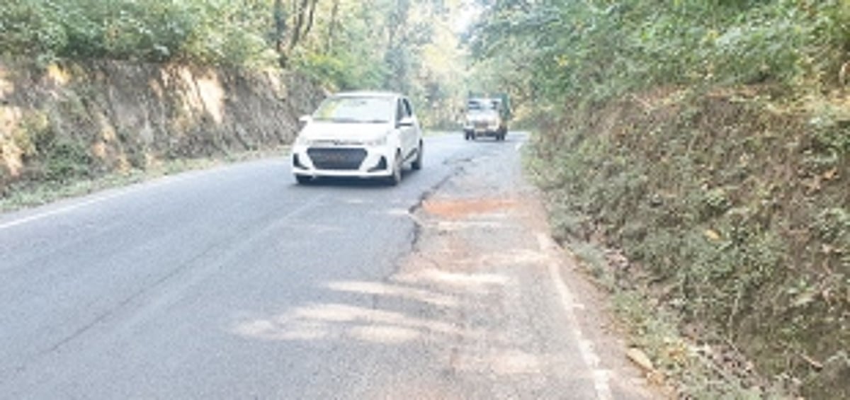 Canacona-Margao National Highway in dire straits