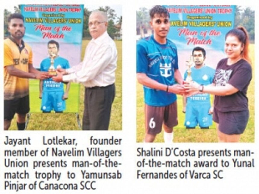 Canacona SCC, Varca SC move into quarters 1 Canacona SCC, Varca SC move into quarters