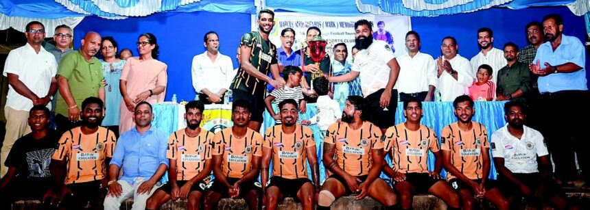 Canacona SCC clinch Mascarenhas Trophy 1 Canacona SCC clinch Mascarenhas Trophy