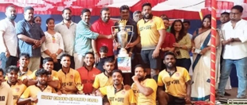 Canacona SCC emerge Holy Cross football champions