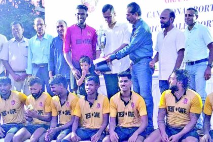 Canacona SCC lay hands
on Santa Cruz Society Cup