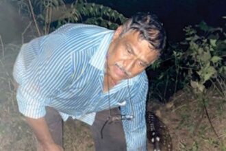 Canacona man saves deer from jaws of death, hailed as hero on social media