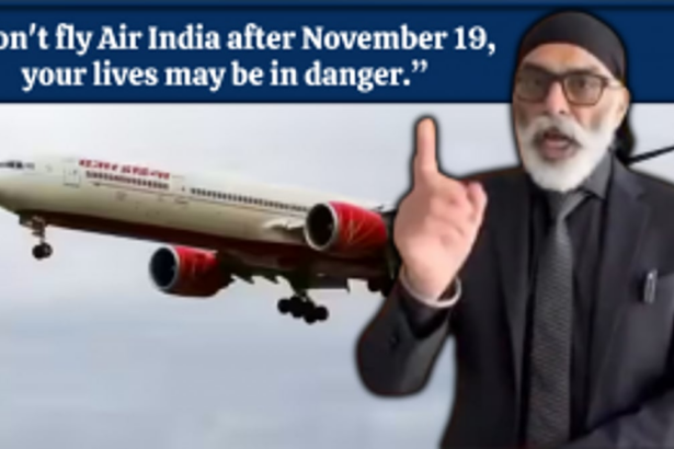 Canada Tightens Air India Flight Security Amid Threats from Khalistani Activist