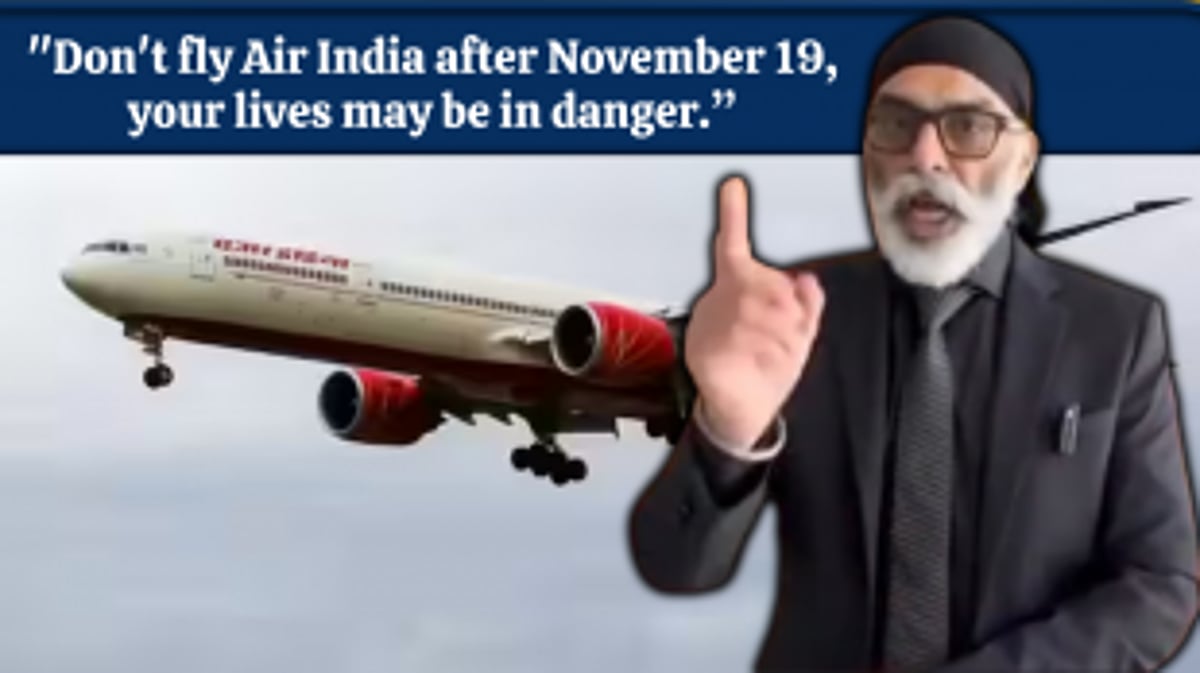 Canada Tightens Air India Flight Security Amid Threats from Khalistani Activist