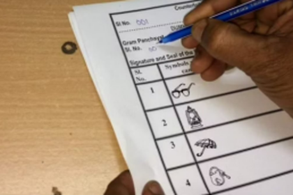 Candidate alleges   manipulation   in ballot paper