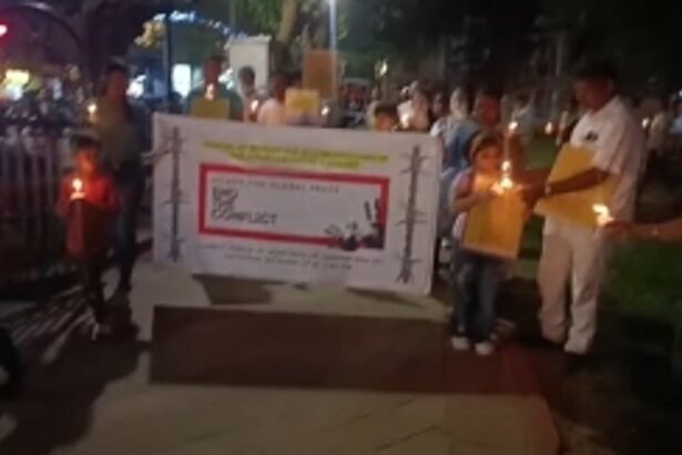 Candlelight Rally by Goans for Global Peace Honors Lives Lost in Israel-Palestine Conflict