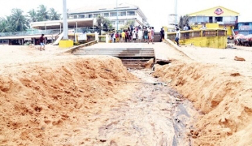 Candolim, Calangute, Baga beaches trenched 1 Candolim, Calangute, Baga beaches trenched
